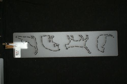 QUILT STENCIL 828 CATS BY QU1LT